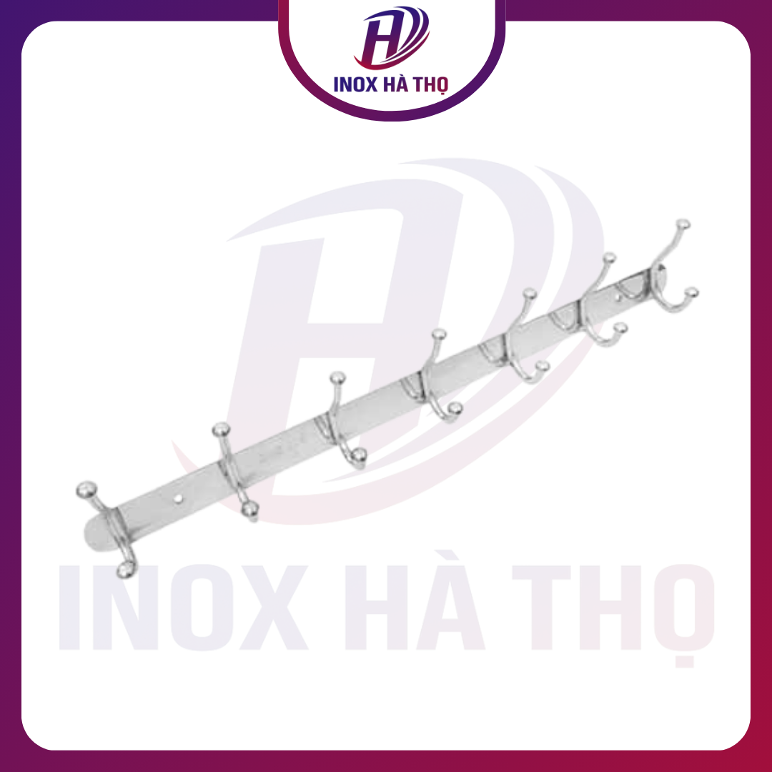 Móc Treo Quần Áo - Móc Bí Đôi Inox 201 Cao Cấp